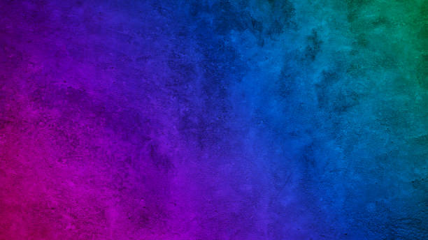 istock Beautiful abstract purple blue teal background. Gradient. Toned rough surface texture. Colorful background . 1395868277