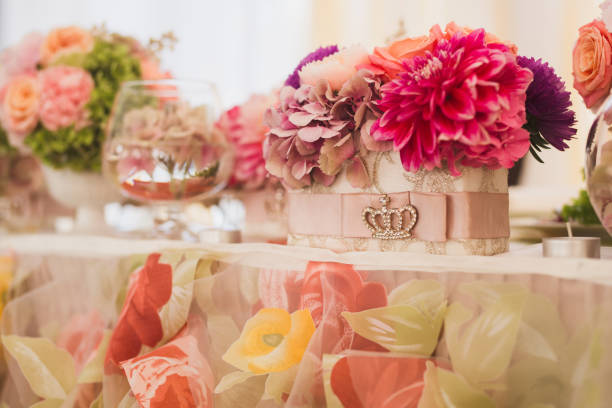 Modern event design, coziness and style concept.