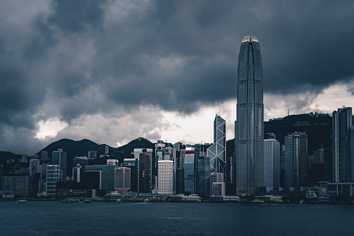 Hong Kong skyline, View From Victoria Harbour