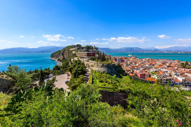istock Nafplio, Greece aerial view 1395880804
