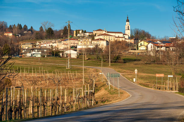 istock Salcedo, Breganze, Vicentine hills and Venetian plain 1395899183