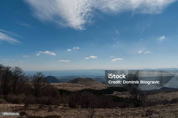 View From Platak Stock Photo - Download Image Now - Croatia, Beauty In Nature, Climbing