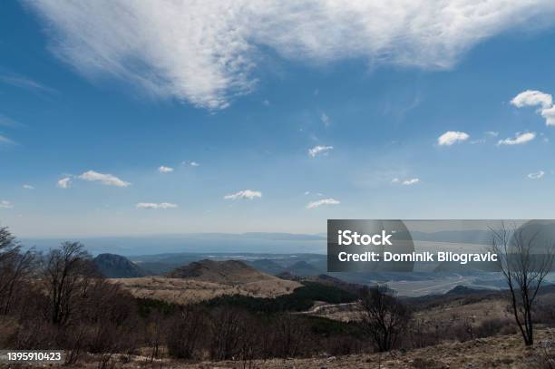 View From Platak Stock Photo - Download Image Now - Croatia, Beauty In Nature, Climbing