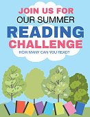 istock Bright Kids Summer Reading Challenge Poster 1395914336