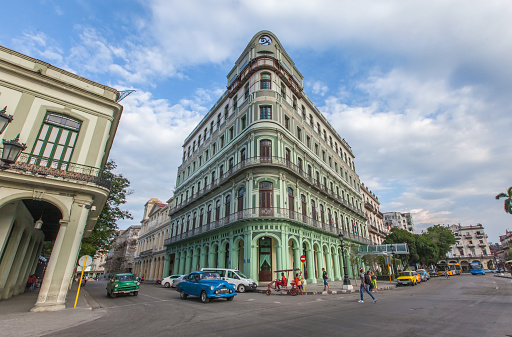 The very beautiful Saratoga hotel, in the center of Havana in Cuba, the hotel which literally exploded, yesterday, May 6, following an explosion due to a gas leak.