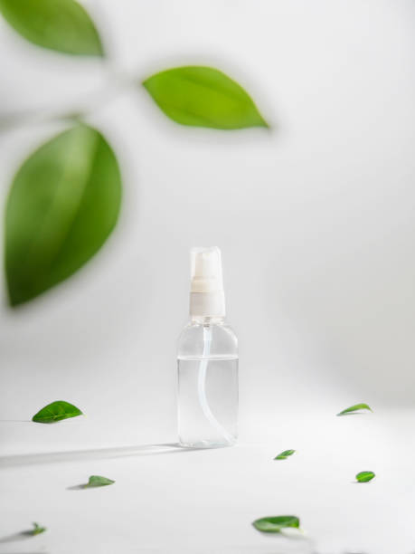 istock Skin oil in transparent packaging 1395918752
