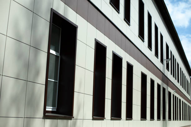 istock Windows in building. Long row of windows. Architecture details. 1395931520