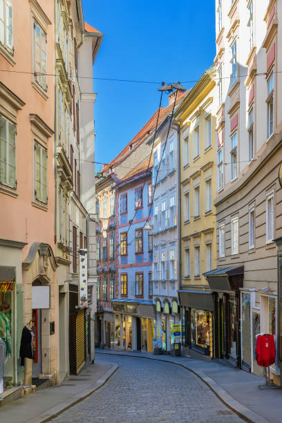 istock Street in Graz, Austria 1395932339