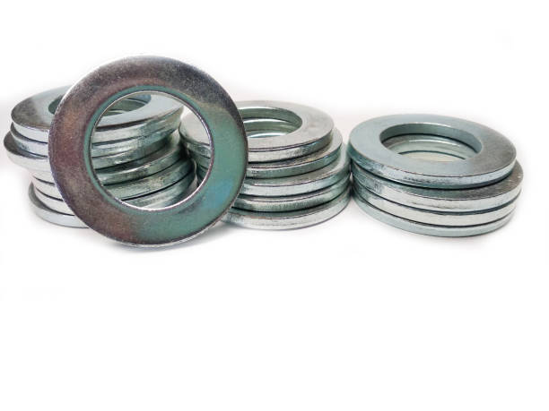 istock metal o ring silver. Metallic part for use in a maintenance vehicles. 1395932381