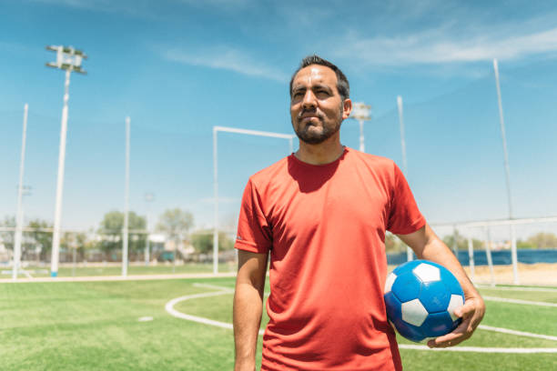 istock Soccer Player Portrait 1395936306