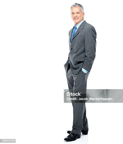 Casual Corporate Confidence Stock Photo - Download Image Now - Businessman, Full Length, Portrait