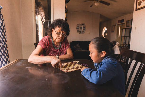 istock Grandmother playing games with Grandson 1395938899
