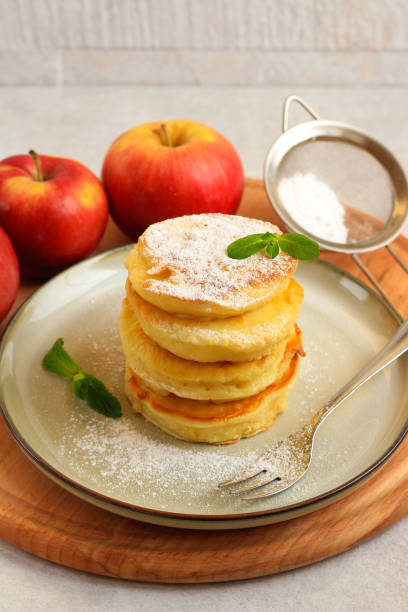 istock Apple fritters with sugar 1395938922
