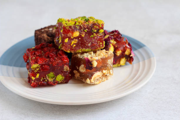 istock Turkish delight sweet treat 1395940055