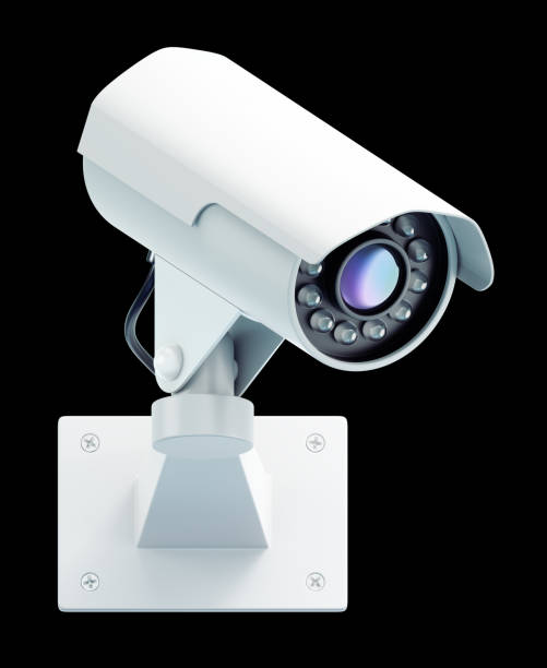 CCTV Surveillance Camera stock photo