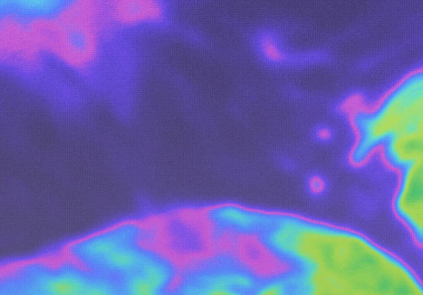 Thermal blurred gradient backgrounds with grain texture. Perfect for social media, branding, website or presentations