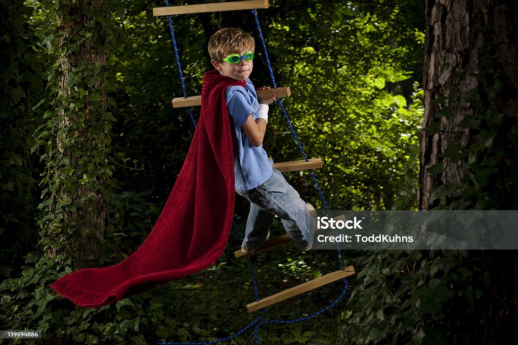Young Super héroe - Foto de stock de Capa libre de derechos