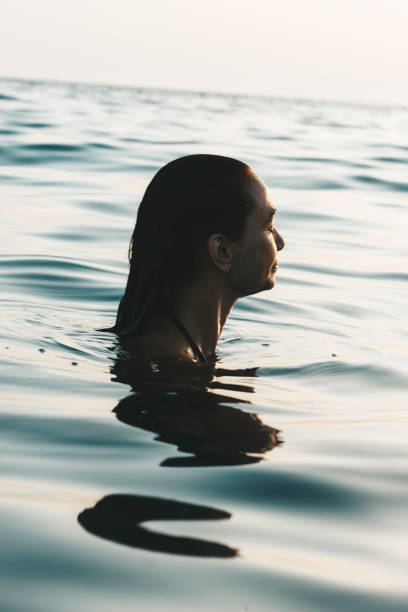 istock Woman in Sea 1395953618