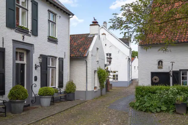 Photo of The town of Thorn with its striking white-painted houses, monumental buildings and authentic cobbled streets.