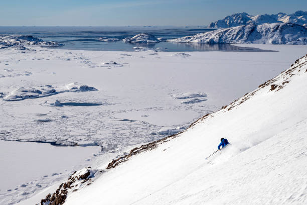 istock Skiing in East Greenland 1395969343