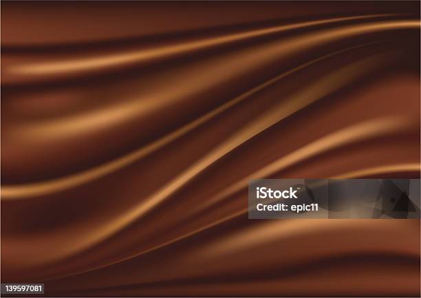 Abstrato Fundo De Chocolate - Arte vetorial de stock e mais imagens de Chocolate - Chocolate, Plano de Fundo, Texturizado