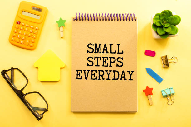 istock Inspirational quote on notebook background with vintage filter 1395973588