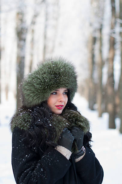 istock Young woman in winter clothes 139598702