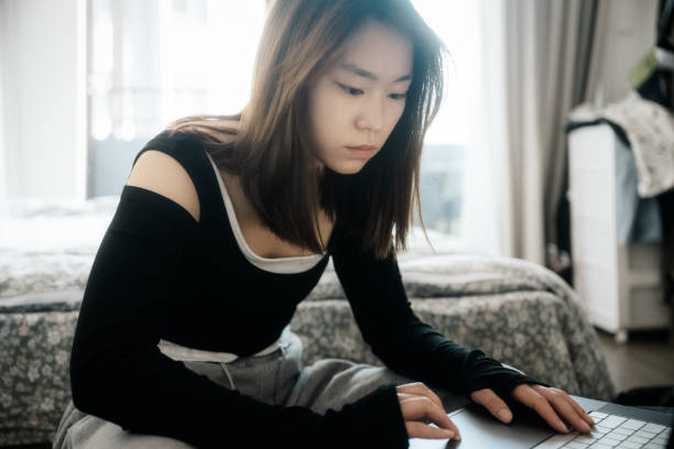 istock life of a woman at home using a mobile computer 1396002197