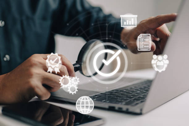 istock Quality management is comprised of two components: Quality Assurance, abbreviated as QA, and Quality Control, abbreviated as QC. Conformity with applicable laws and regulations. Manager concept. 1396002973