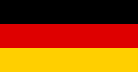 German Flag Vector