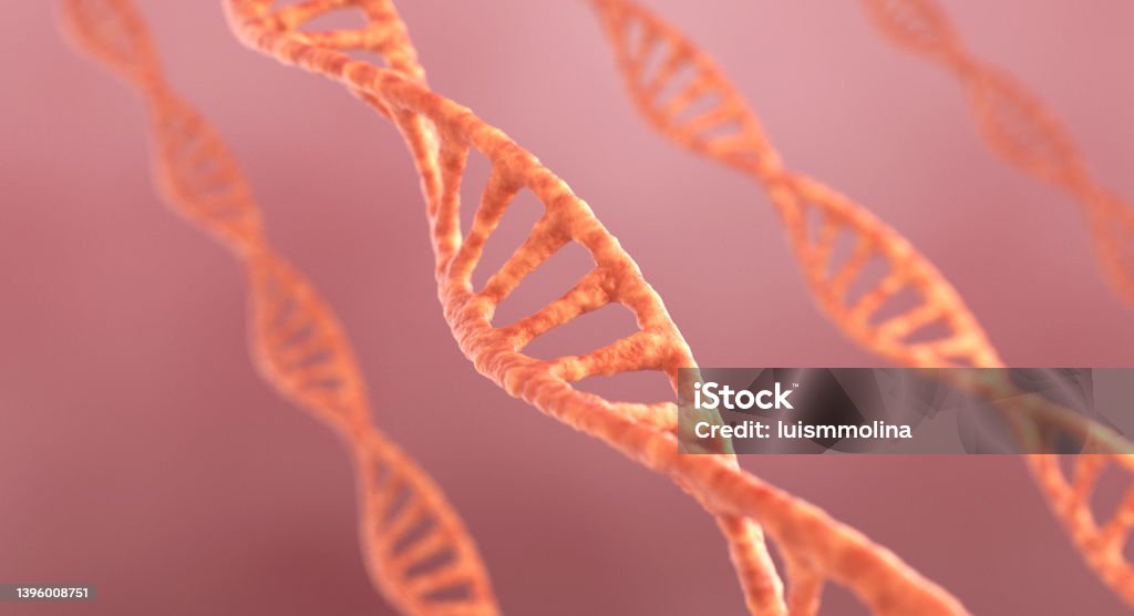 DNA Concept 3D Illustration DNA Concept. 3D Illustration CRISPR Stock Photo