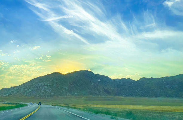 istock Sunset in California 1396020579
