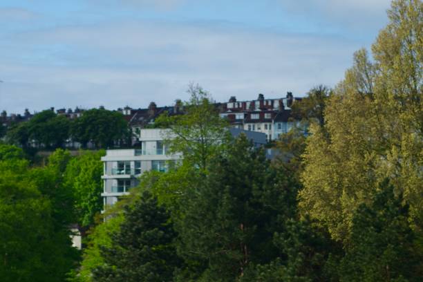 istock Views of Seven Dials from Preston Park in the spring 1396022121