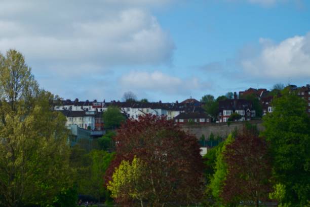istock Views of Seven Dials from Preston Park in the spring 1396022128
