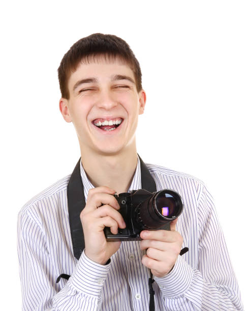 istock Teenager with Photo Camera 1396028049