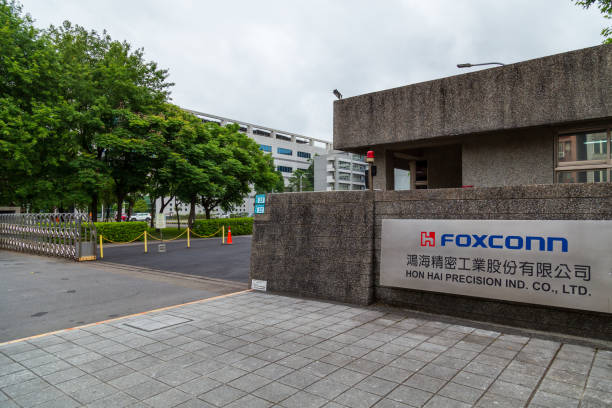 Hauptsitz der Foxconn Technology Group in Tucheng. – Foto