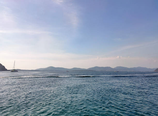 istock Beautiful Tree and see view in Phuket, Thailand. 1396034502