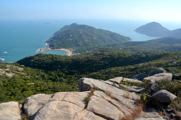 istock Panoramic view from Ling Kok Shan, Lamma island, Hong Kong 1396035260