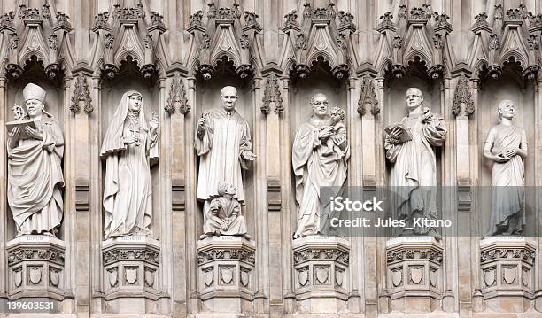 Westminster Abbey Statues Stock Photo - Download Image Now - Martin Luther King Jr., Statue, Photography