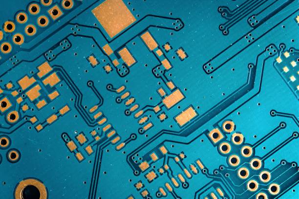 istock Modern Circuit Board Background Banner. background or texture 1396045284