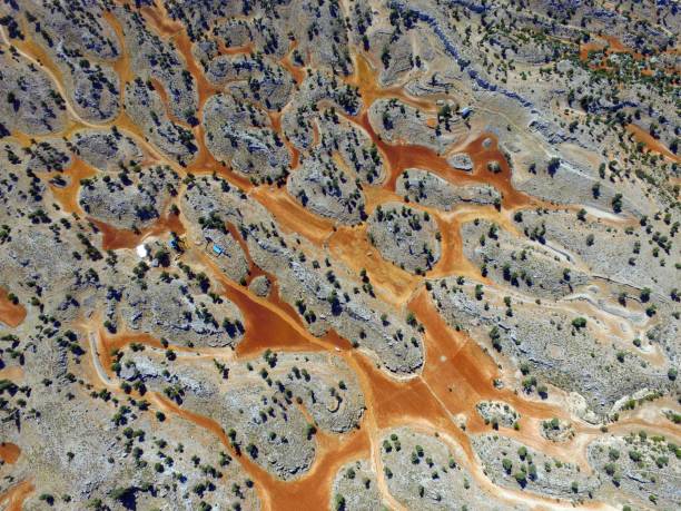 istock Karst surface landscapes of Silifke Plateau (the Taurus Mountains, Turkey). 1396048342