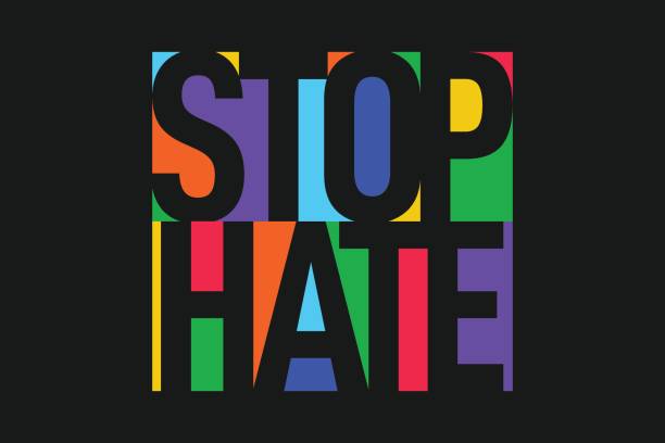ilustrações de stock, clip art, desenhos animados e ícones de stop hate - furious