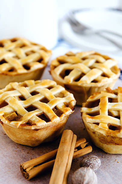 istock Close up of apple pies 139605799