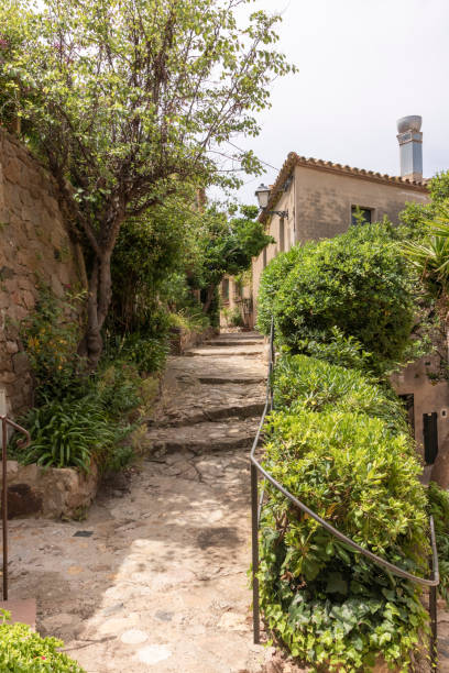 istock typical street in tossa de mar on the costa brava 1396058163