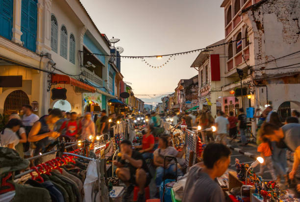 istock Phuket Walking Street night market in Phuket 1396063849