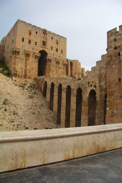 istock Historical castle, Aleppo, Syria. 1396066649