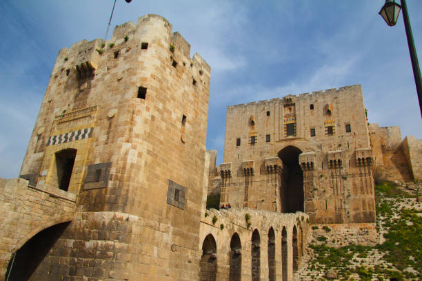 istock Historical castle, Aleppo, Syria. 1396066651