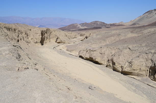 istock Dry riverbed at Death Valley in California. 1396071165