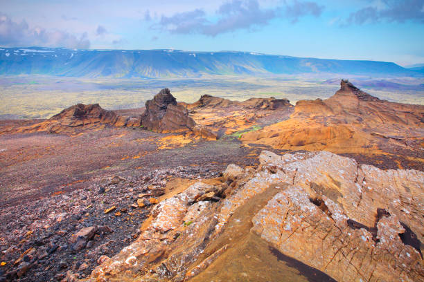 istock Volcanic landscape in Iceland 1396072034