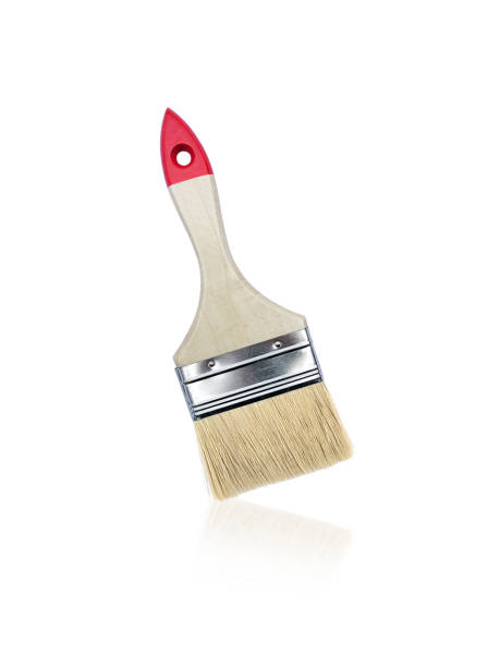istock Paint brush isolated on white background 1396072208